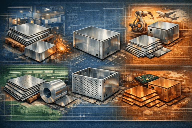 4 Smart Material Choices That Define Sheet Metal Box Fabrication