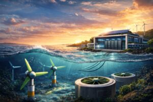 Tidal powered data centers