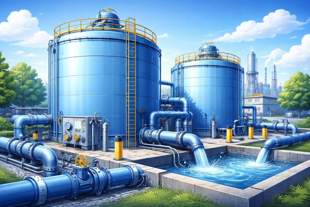 industrial water tank