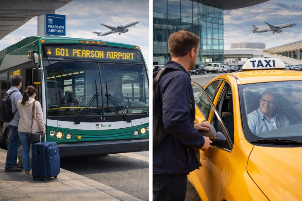 airport taxi in Pearson
