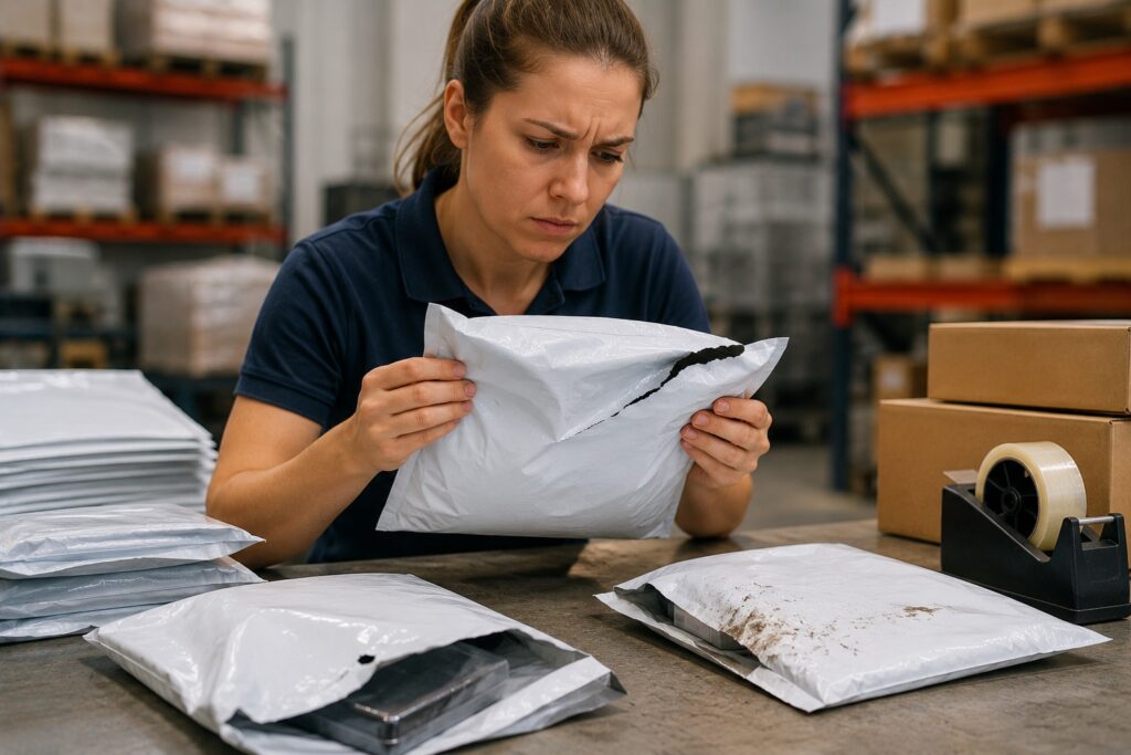plastic mailing envelopes